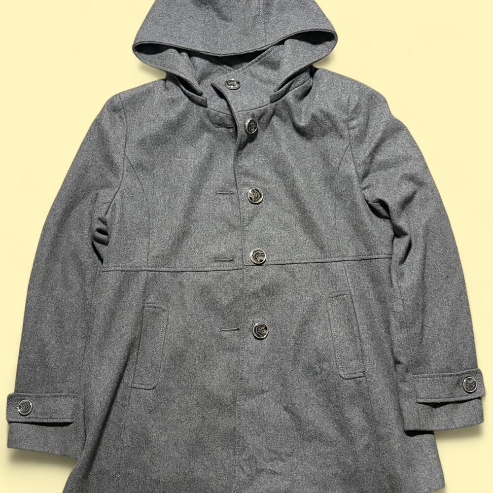 Kenneth cole reaction grey trench